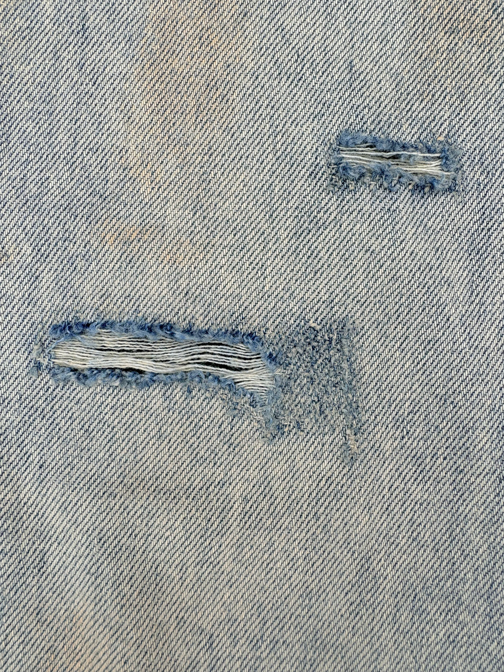 Redeemed Distressed Barrel Leg Jeans