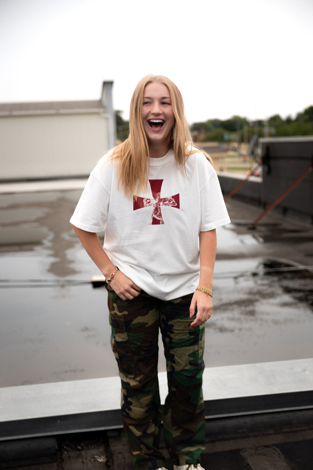 Redeemed LUKE 15:3-7 Graphic Cotton T-Shirt